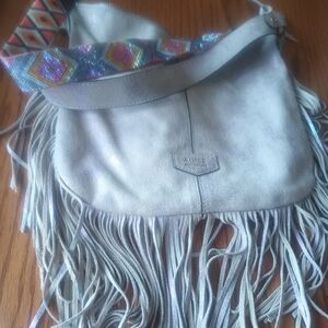 Aimee Kestenberg Beach Babe Leather Fringe Bag